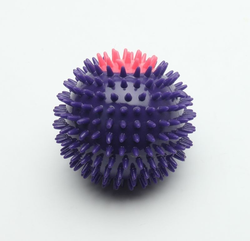 Custom Bounce TPR Dog Toy Spiky Rubber Ball Unique Design Long Service Life