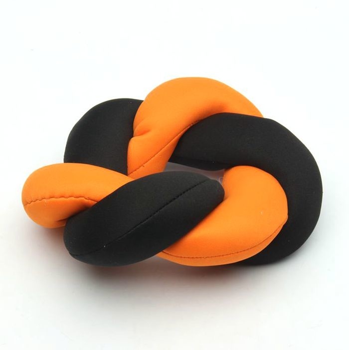 Donut Shape Chewable Dog Toys /  Durable Soft Chew Toys For Puppies